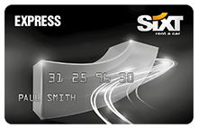 Sixt Kortelė Express SIXT Card